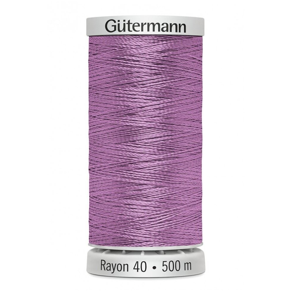 Gutermann No 40 Sulky Rayon Embroidery Thread 1080 - 500 Metres - each