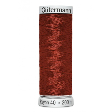 Gutermann No 40 Sulky Rayon Embroidery Thread 1181 - 200 Metres - each
