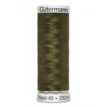 Gutermann No 40 Sulky Rayon Embroidery Thread 1173 - 200 Metres - each