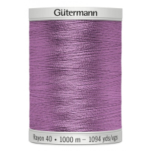 Gutermann No 40 Sulky Rayon Embroidery Thread 1080 - 1000 Metres - each