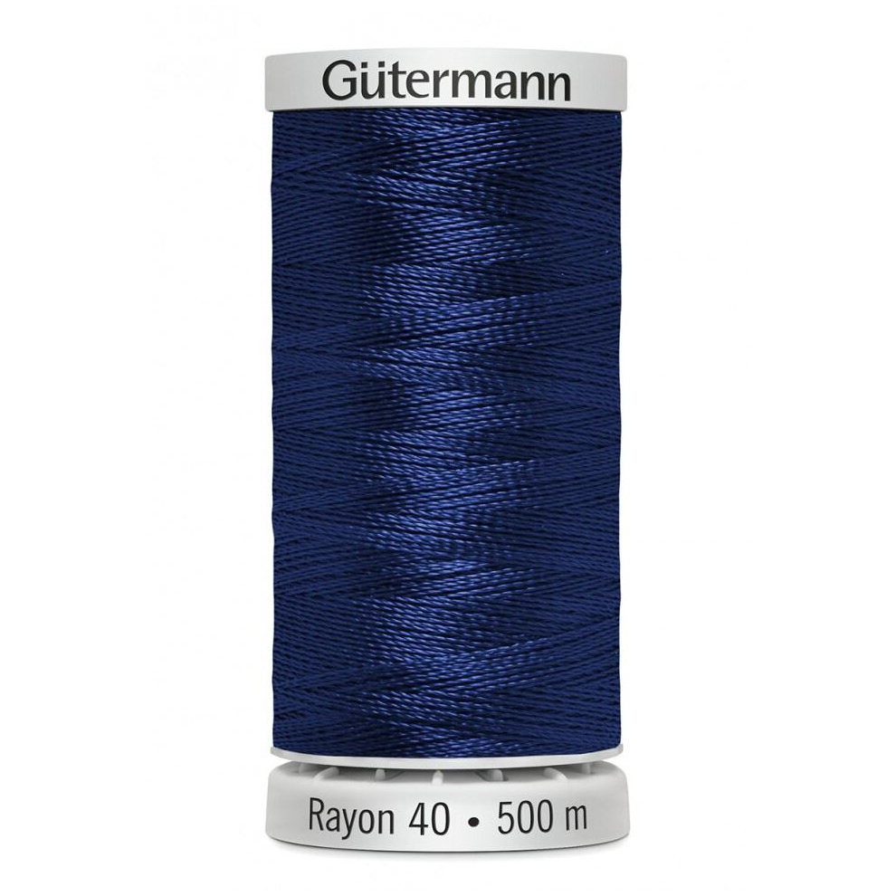 Gütermann Gutermann No 40 Sulky Rayon Embroidery Thread 1042 - 500 Metres - Each