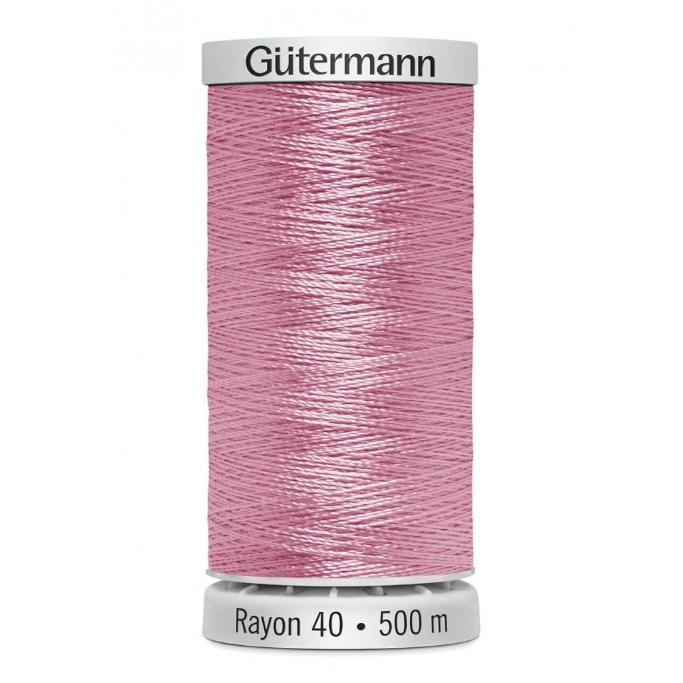 Gütermann Gutermann No 40 Sulky Rayon Embroidery Thread 1121 - 500 Metres - Each