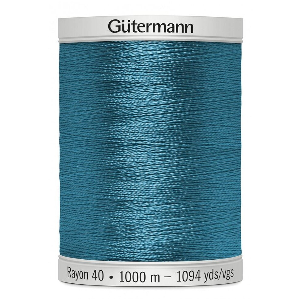 Gutermann No 40 Sulky Rayon Embroidery Thread 1090 - 1000 Metres - each