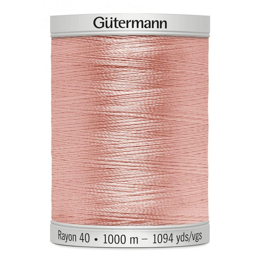 Gutermann No 40 Sulky Rayon Embroidery Thread 1064 - 1000 Metres - each