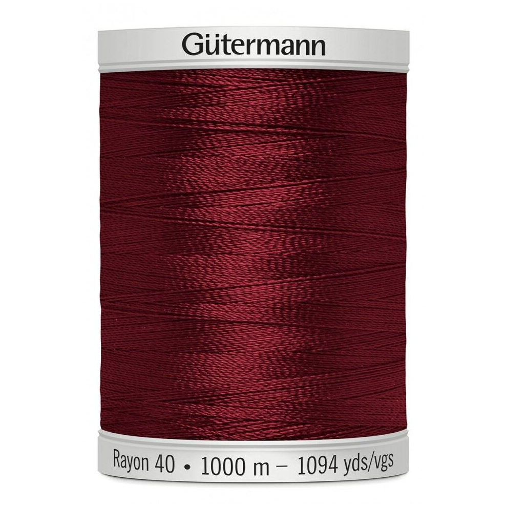Gütermann Gutermann No 40 Sulky Rayon Embroidery Thread 1169 - 1000 Metres - Each