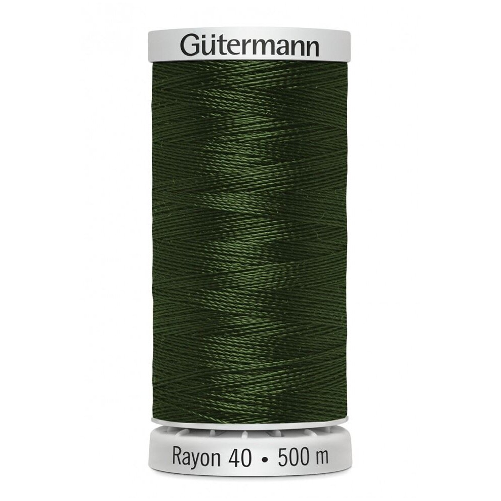 Gütermann Gutermann No 40 Sulky Rayon Embroidery Thread 1175 - 500 Metres - Each