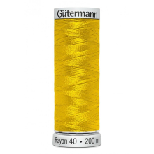 Gutermann No 40 Sulky Rayon Embroidery Thread 1187 - 200 Metres - each