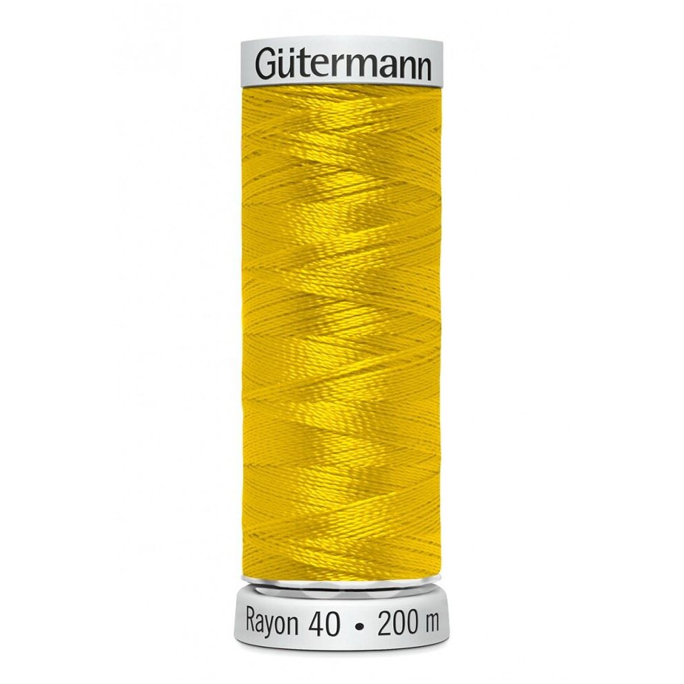 Gütermann Gutermann No 40 Sulky Rayon Embroidery Thread 1187 - 200 Metres - Each