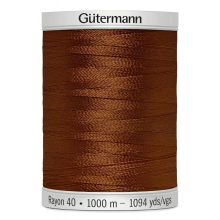 Gutermann No 40 Sulky Rayon Embroidery Thread 1158 - 1000 Metres - each
