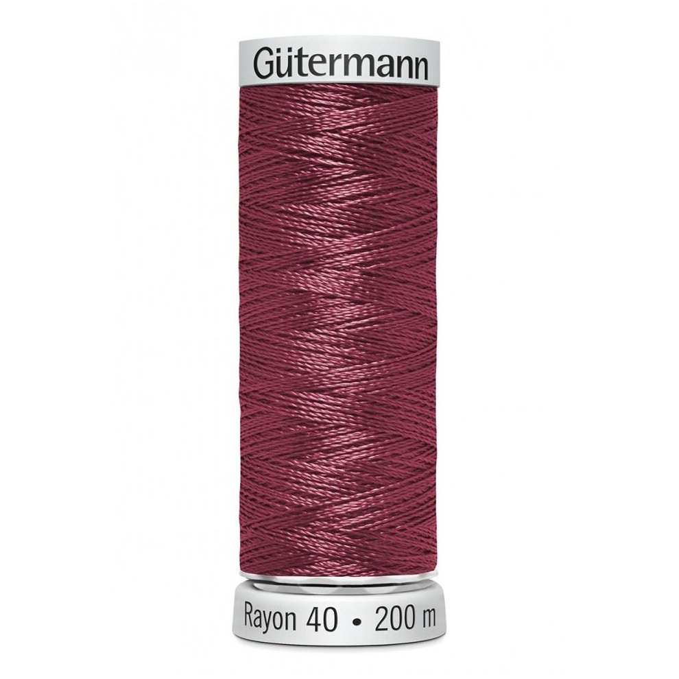 Gütermann Gutermann No 40 Sulky Rayon Embroidery Thread 1190 - 200 Metres - Each