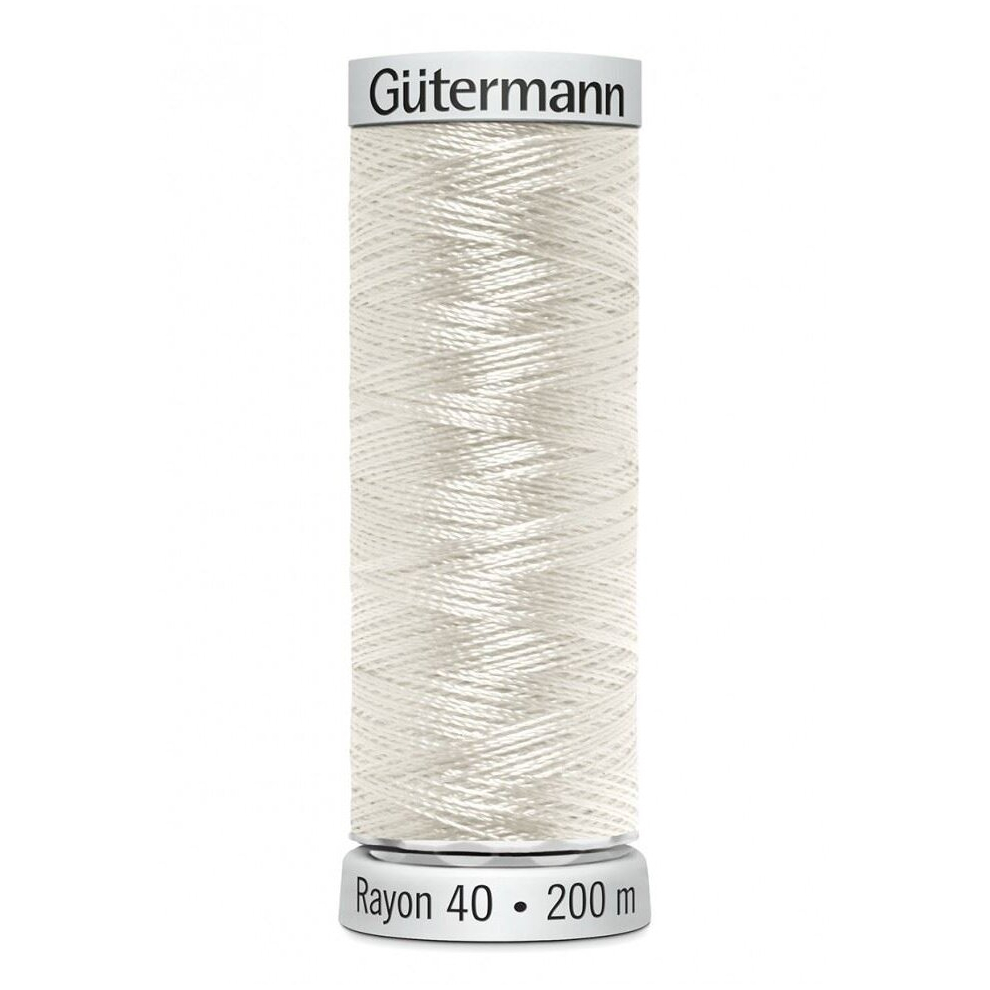 Gütermann Gutermann No 40 Sulky Rayon Embroidery Thread 1071 - 200 Metres - Each