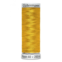 Gutermann No 40 Sulky Rayon Embroidery Thread 1185 - 200 Metres - each