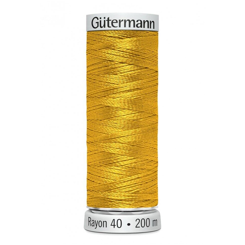 Gütermann Gutermann No 40 Sulky Rayon Embroidery Thread 1185 - 200 Metres - Each