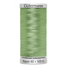 Gutermann No 40 Sulky Rayon Embroidery Thread 1100 - 500 Metres - each