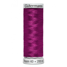 Gutermann No 40 Sulky Rayon Embroidery Thread 1191 - 200 Metres - each