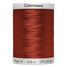 Gutermann No 40 Sulky Rayon Embroidery Thread 1181 - 1000 Metres - each