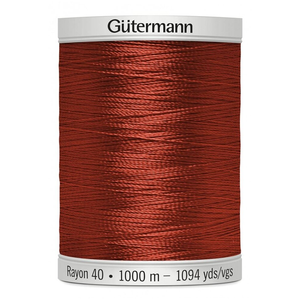 Gütermann Gutermann No 40 Sulky Rayon Embroidery Thread 1181 - 1000 Metres - Each