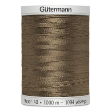 Gutermann No 40 Sulky Rayon Embroidery Thread 1170 - 1000 Metres - each