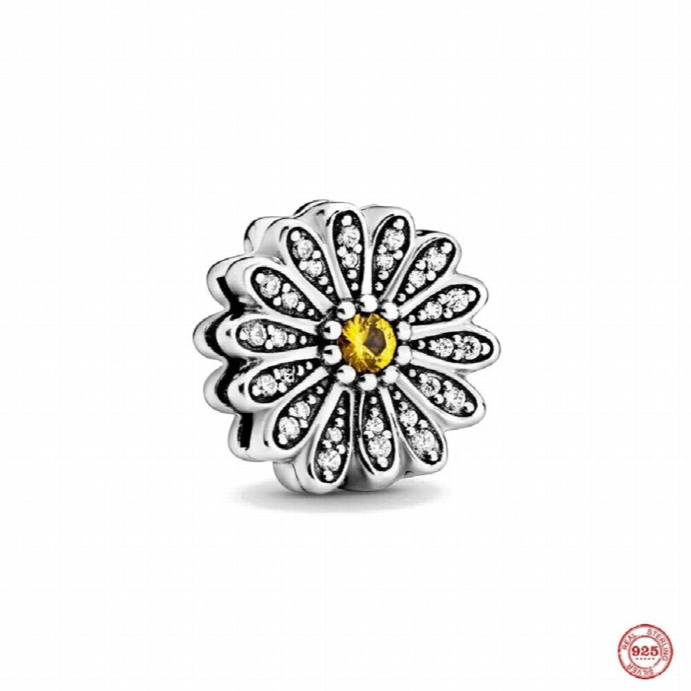 925 Silver Pendant Beads Fit Flat Style Bracelet Positioning Buckle Clip Women Charms DIY Jewelry Gift-image-OPC-PCTY6NY-NEW