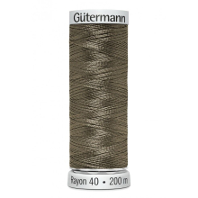 Gutermann No 40 Sulky Rayon Embroidery Thread 1180 - 200 Metres - each