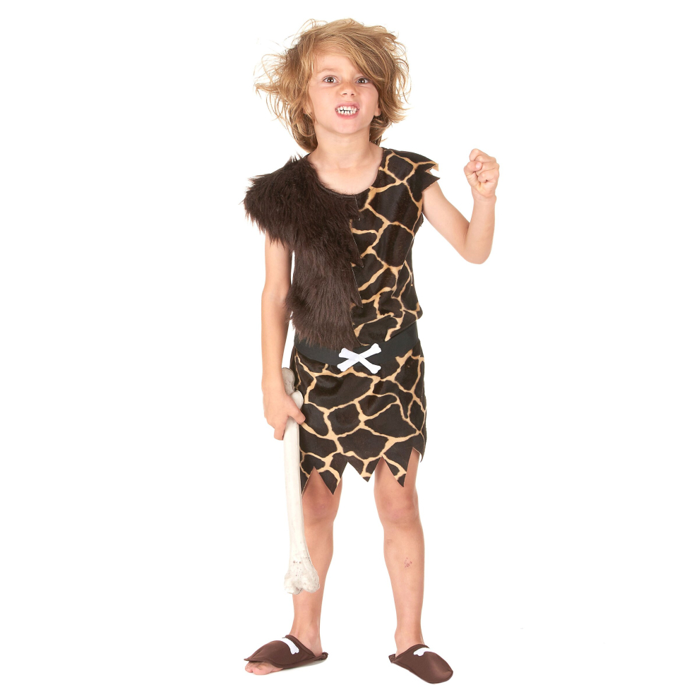 (5 - 6 years (M)) Mixed cave child costume