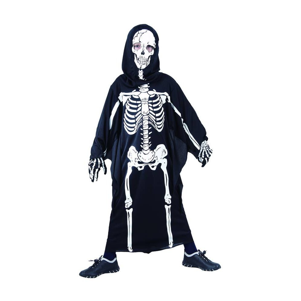 (L 10-12 years (130-140 cm)) Children's Skeleton Costume