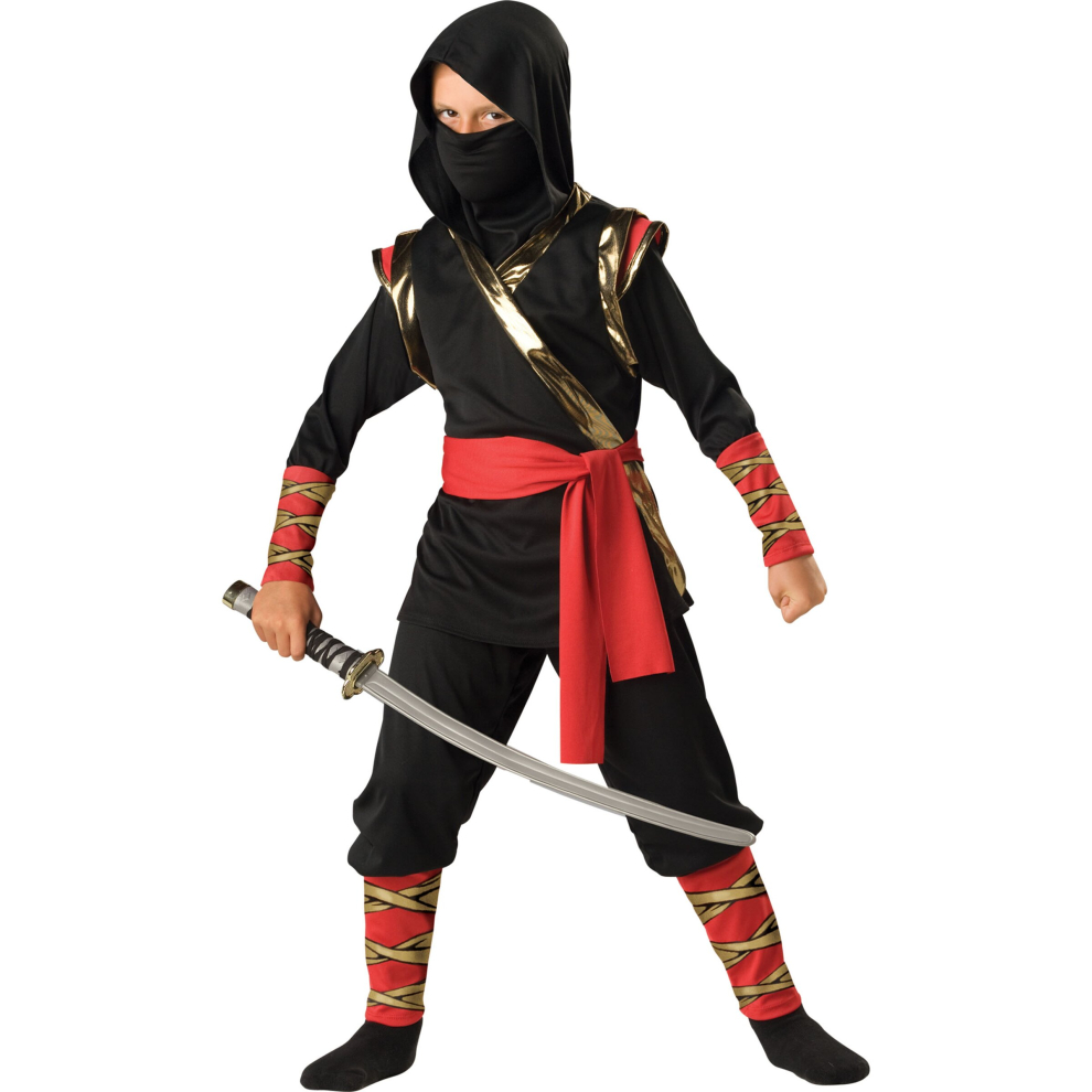 (4 years (99-104 cm)) Ninja costume for children - Luxury