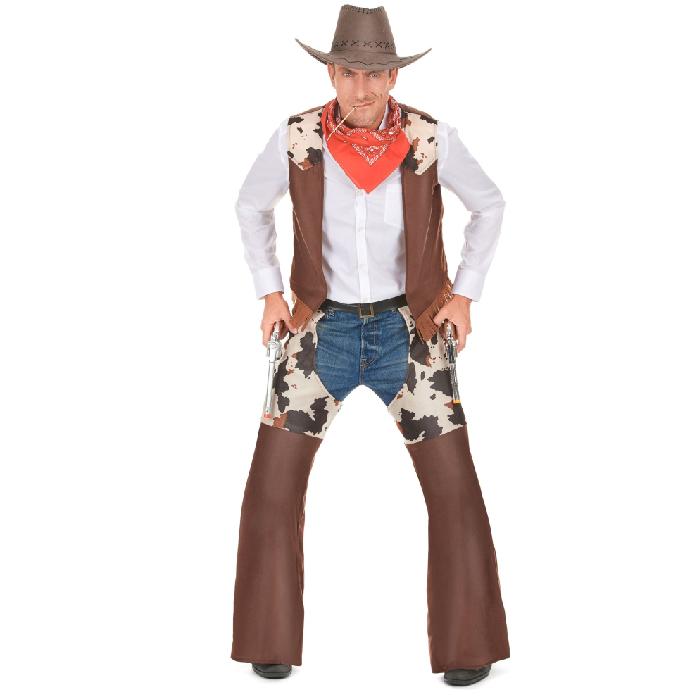 (XL) Men's Western Cowboy Costume