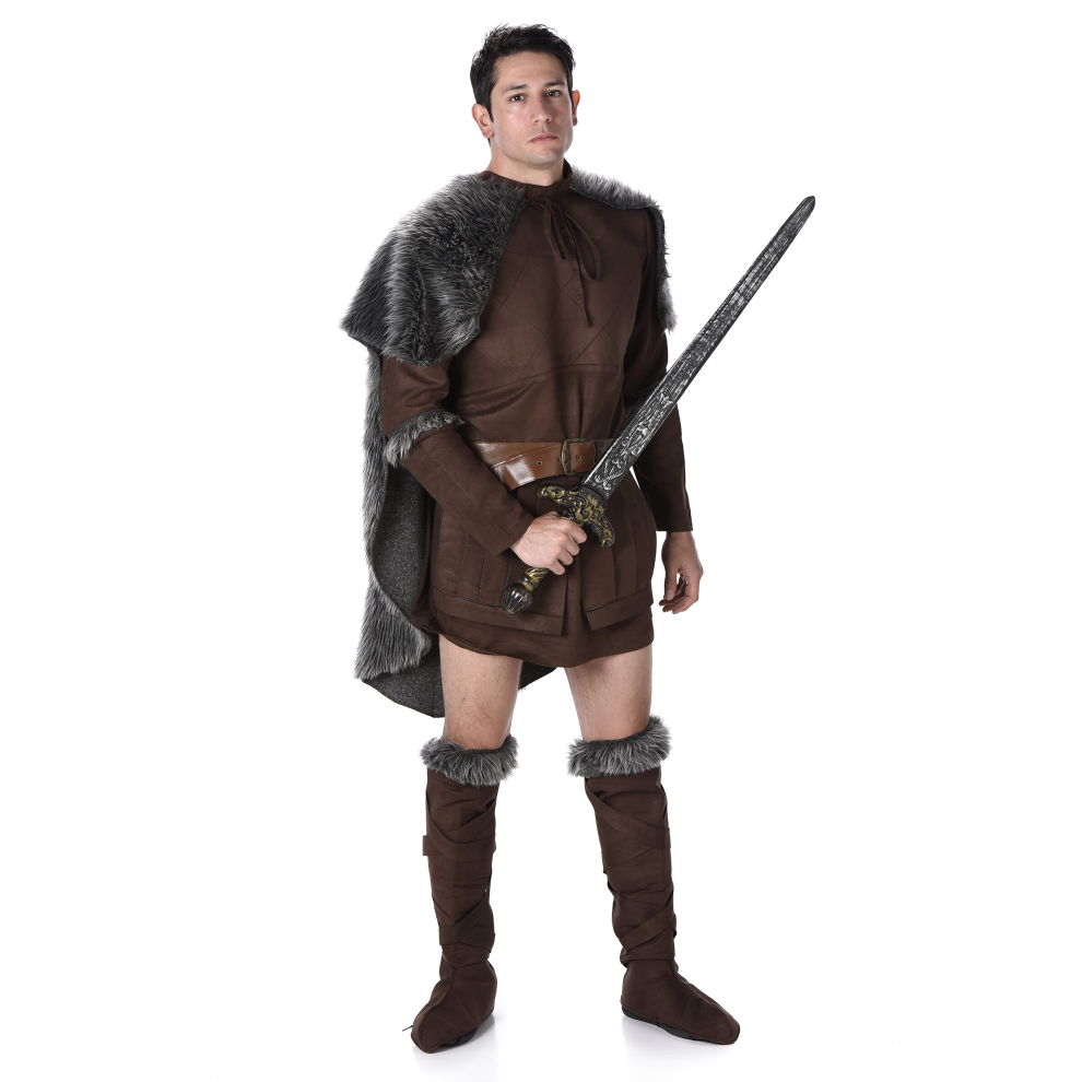 (L) Men's Viking prince costume