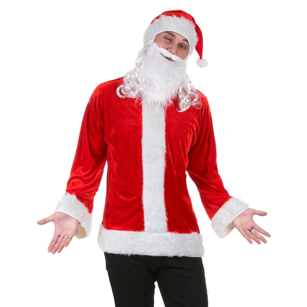 (Large) Adult Santa Claus costume kit