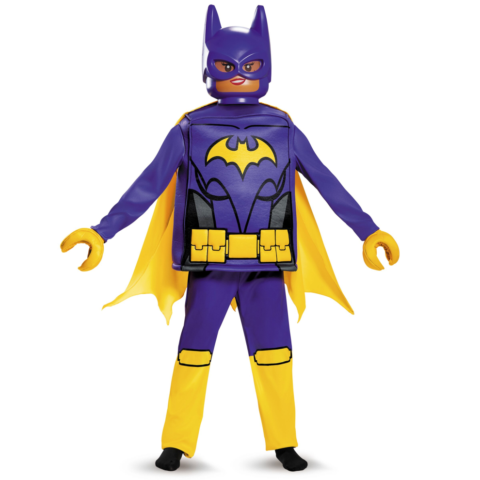 (10 - 12 years (137 - 149 cm)) Deluxe Batgirl LEGO Movie costume for children