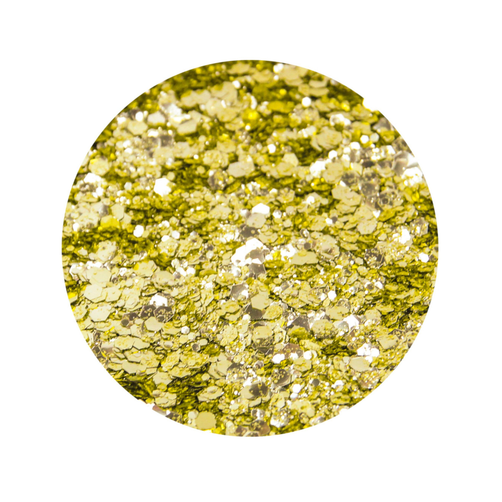 Biodegradable glitter Golden Parachute - Yes if the glitter