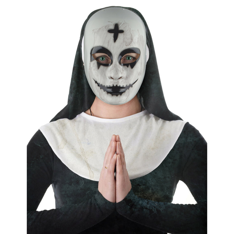 Adult satanic nun mask