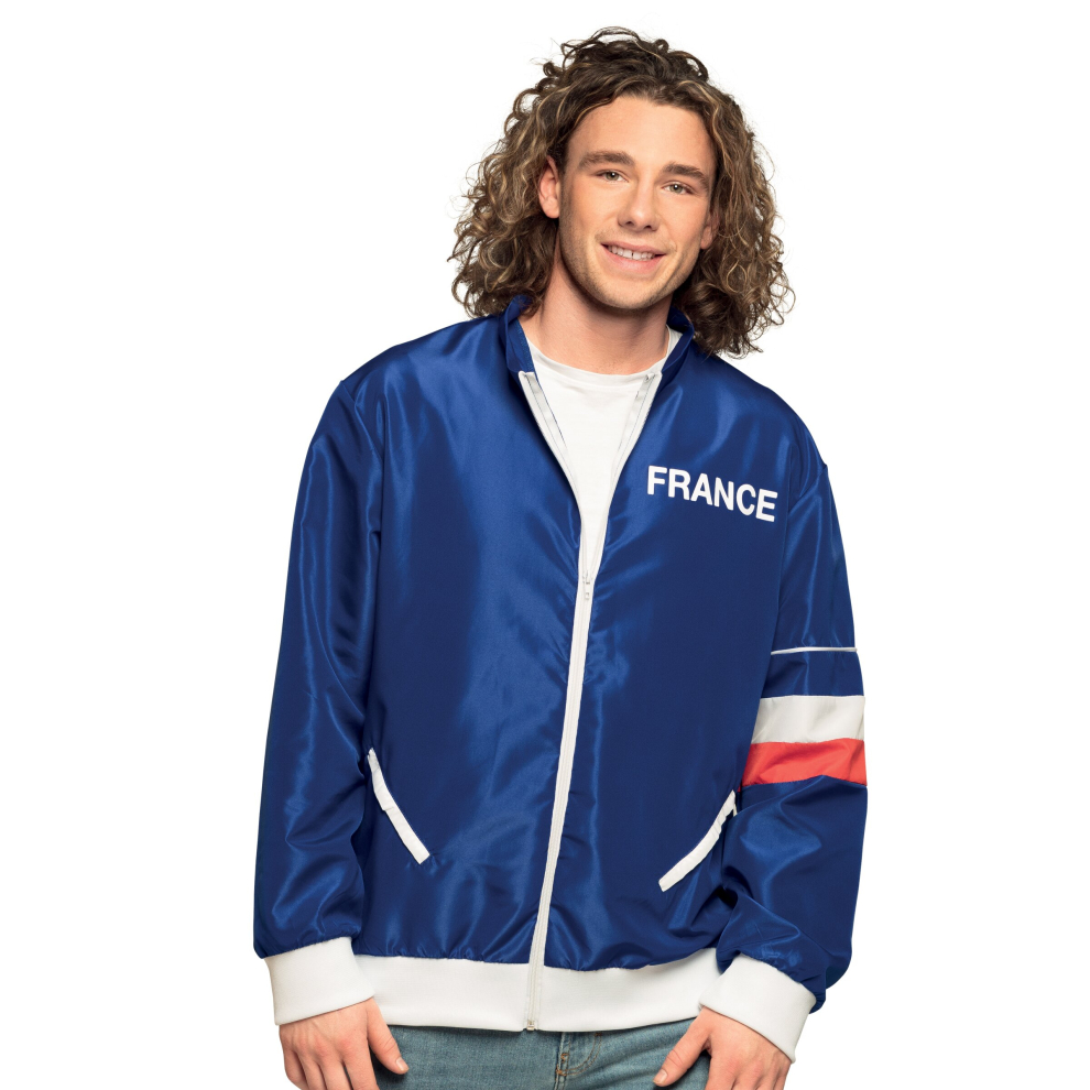 Rubies Men's France Supporter Jacket Not,Specified