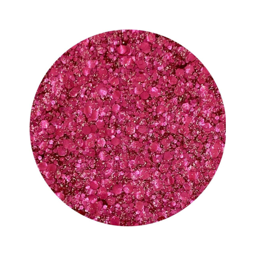 Rubies Bright pink biodegradable glitter Tagadamour - Si si la paillette