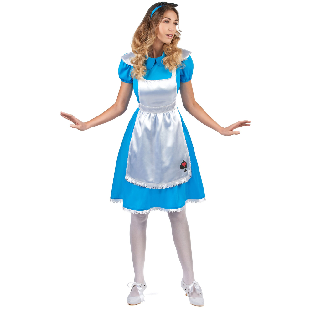 Rubies (M) Alice Costume For Women Blue