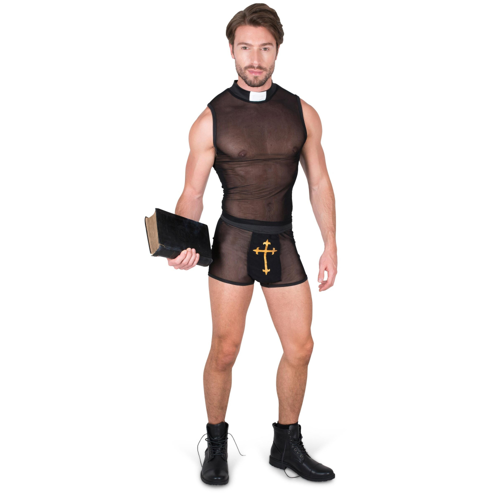 (M) Men's sinner priest costume