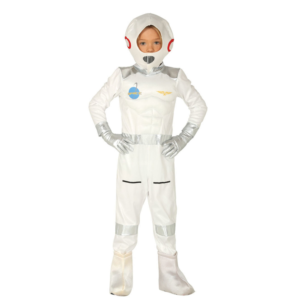 (7-9 years (125-135 cm)) Children's cosmonaut costume