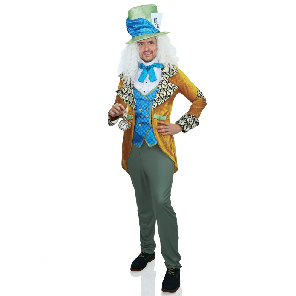 (S) Luxury eccentric hatter costume for men