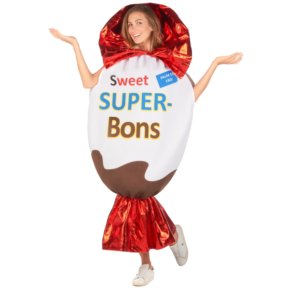 Superb candy costume for adults