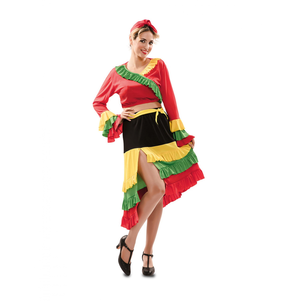 (S (38)) Women's rumba dancer costume