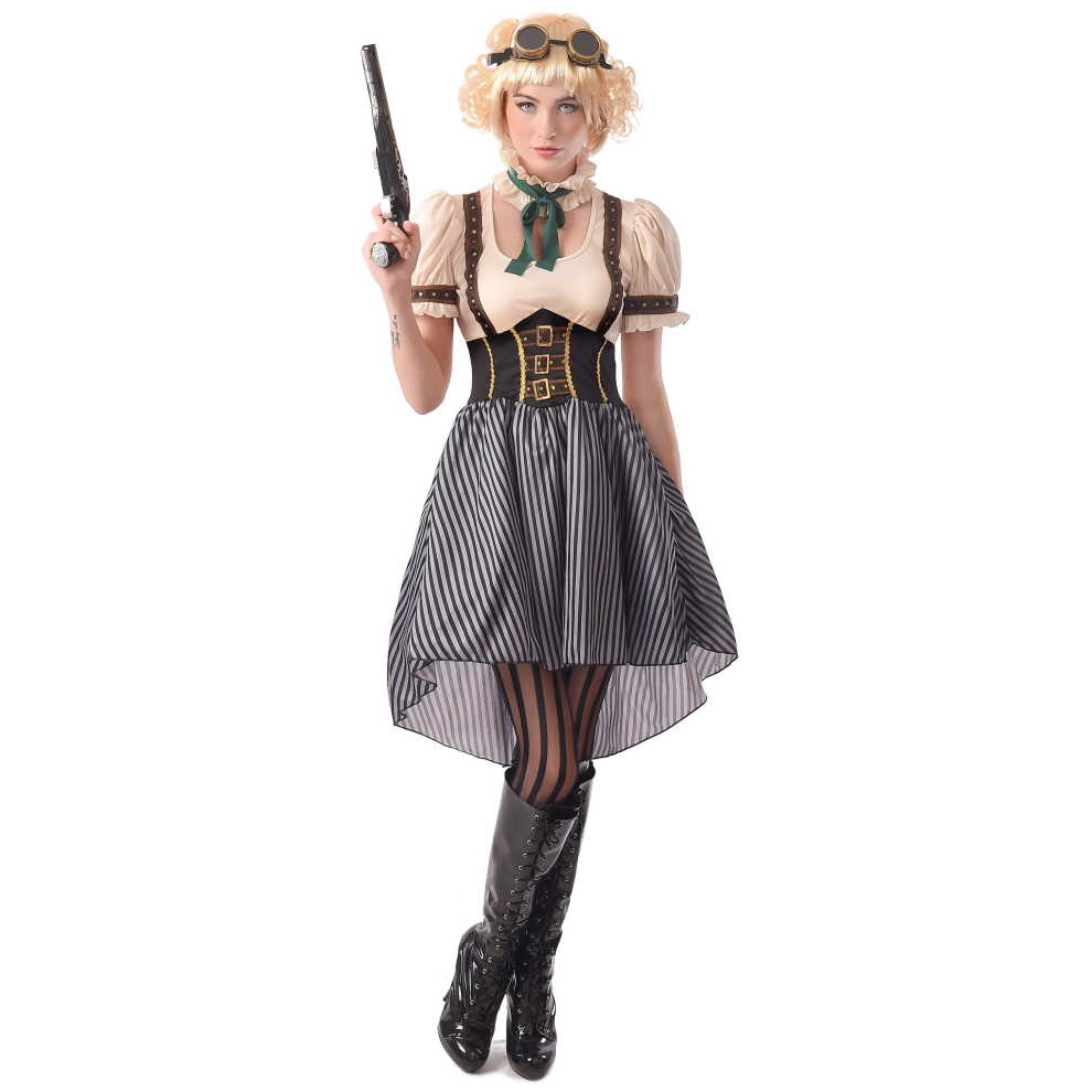 Rubies (M) Women's Steampunk Costume