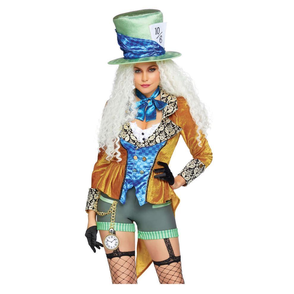 (M (40-42)) Luxury eccentric hat maker costume for women