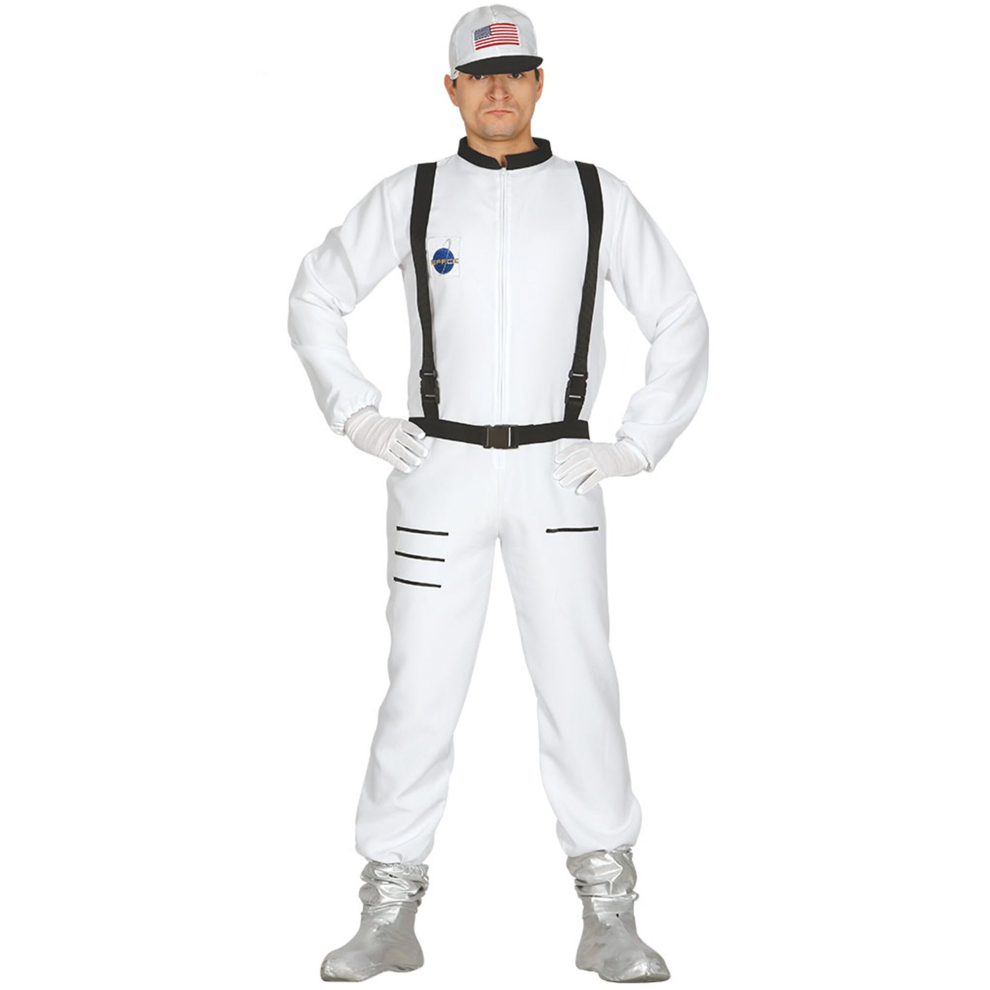 Rubies (M (48-50)) Men's Astronaut Costume White