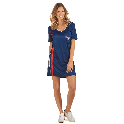 Rubies (S/M) Women's France supporter dress 1