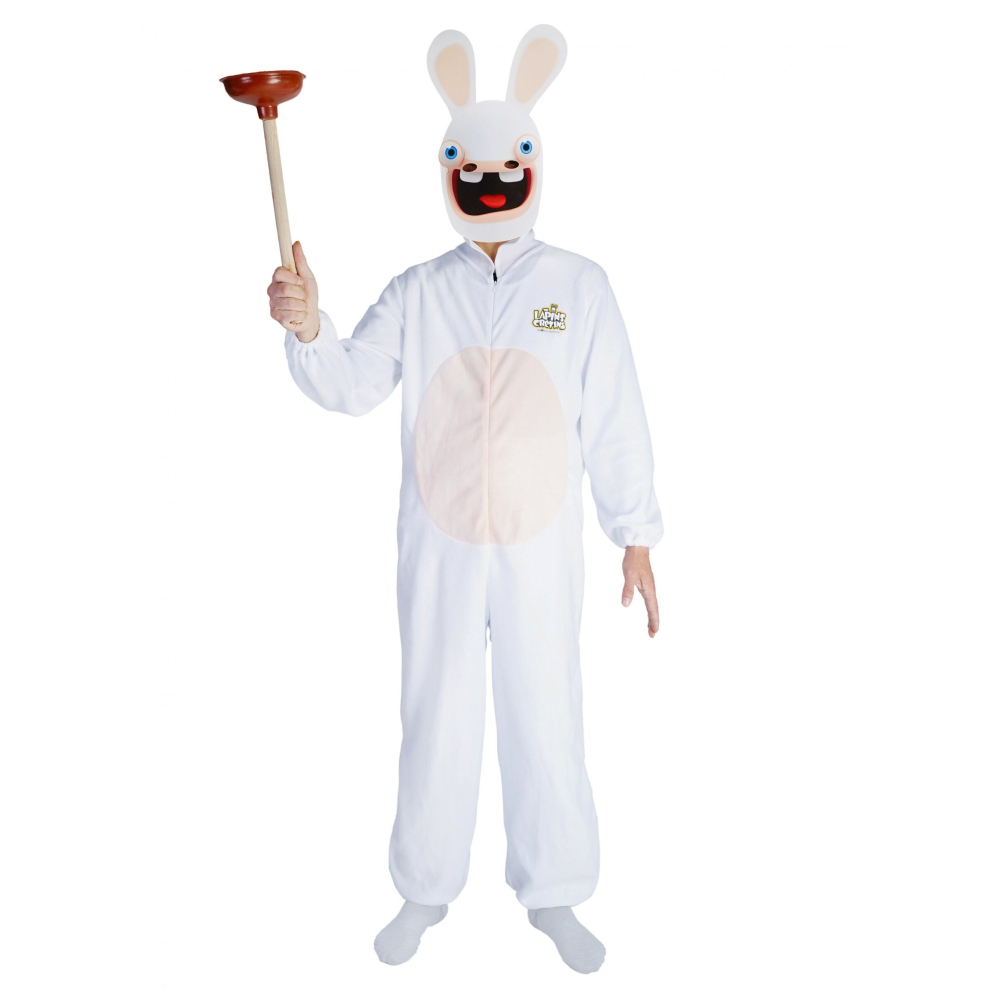 Adult Rabbids costume with mask