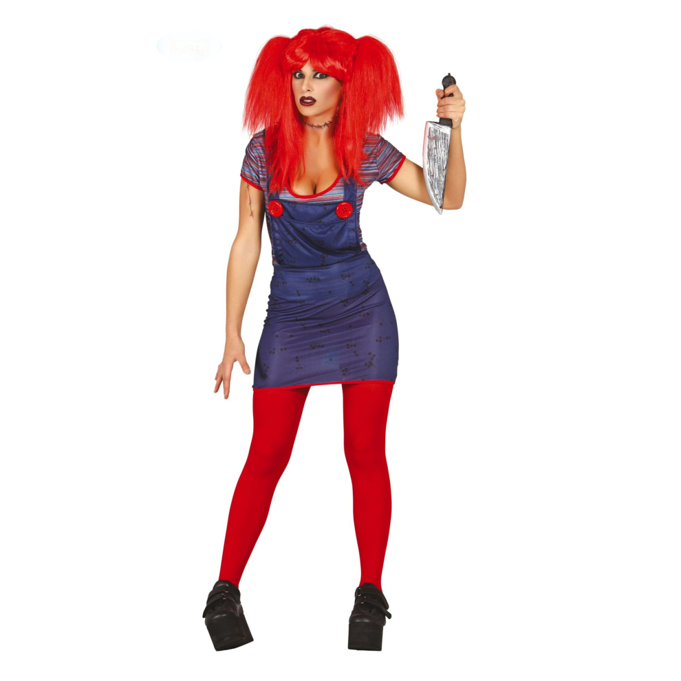 (M (38-40)) Women's evil doll costume