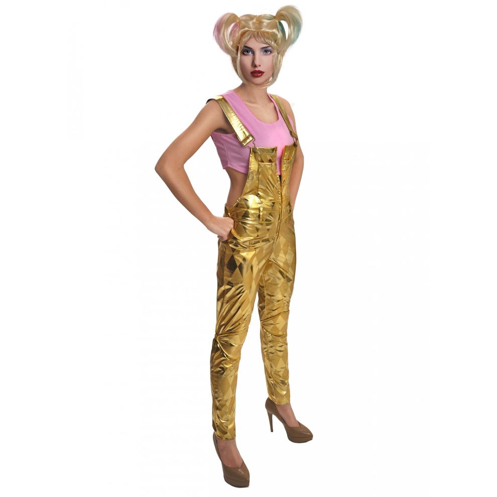 Rubies (Medium) Harley Quinn Birds Of Prey Costume With Wig For Women