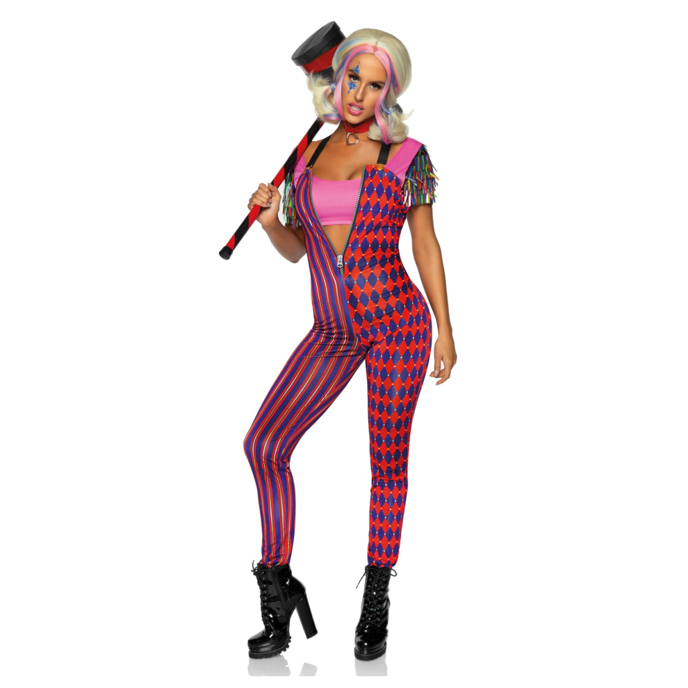 (M (40-42)) Deluxe deranged girl costume for women