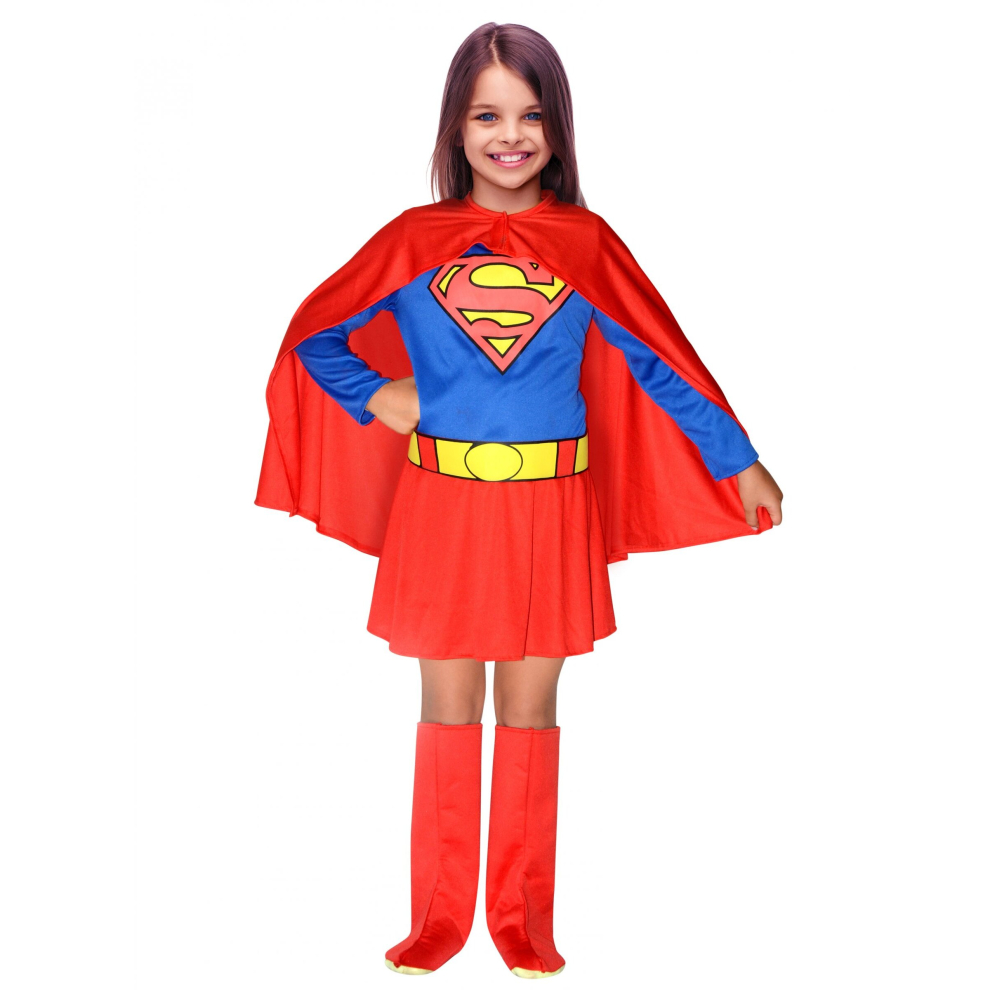 (5 to 7 years) Supergirl costume for girls